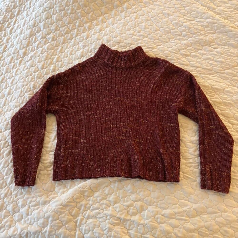 Sonoma Women’s Red Turtleneck Sweater Size L